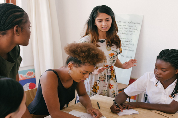 Training Black & Latinx women for  leadership roles.