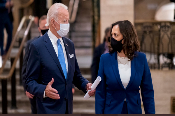 Kamala Harris & Joe Biden win US election