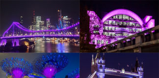 PurpleLightUp on International Day of People with Disabilities
