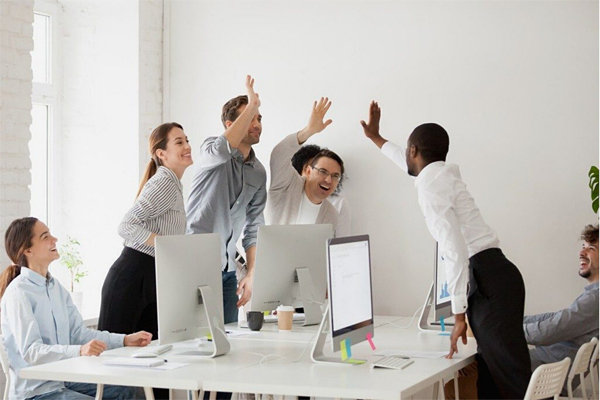 most Brits happy to be back at the office