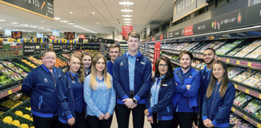 Aldi was voted best Corporate Employer for supporting its employees both in and outside work.