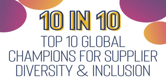 Top 10 Global diversity suppliers