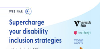 disability inclusion with Valuable 500