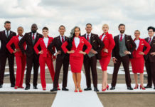 Virgin Atlantic gender neutral uniform