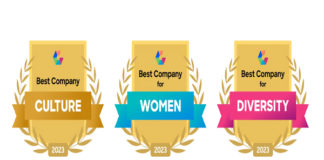 Comparably Best Places to Work Awards