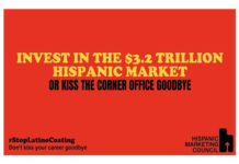 In a bold new brand campaign HMC warns CMOs to properly prioritise the US Hispanic market or kiss their careers goodbye.