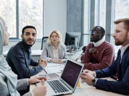 Only One in Five Leaders Feel Ready for Change as Burnout, Low Trust and AI Pressure Mount Leadership meeting