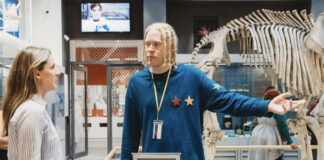 Young people with disabilities at work